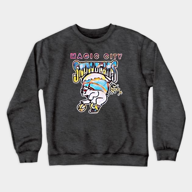 Magic City Snowbears Basketball Crewneck Sweatshirt by Kitta’s Shop